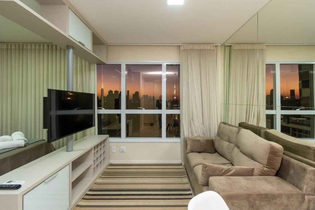 Flat único no Jardim Goiás - Próximo ao Shopping FLAMBOYANT - Edf Metropolitan Sidney - MS1102T Apartamento Goiânia Exterior foto