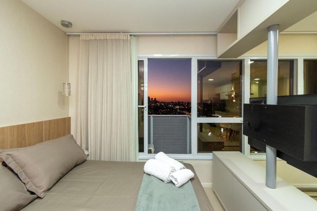 Flat único no Jardim Goiás - Próximo ao Shopping FLAMBOYANT - Edf Metropolitan Sidney - MS1102T Apartamento Goiânia Exterior foto
